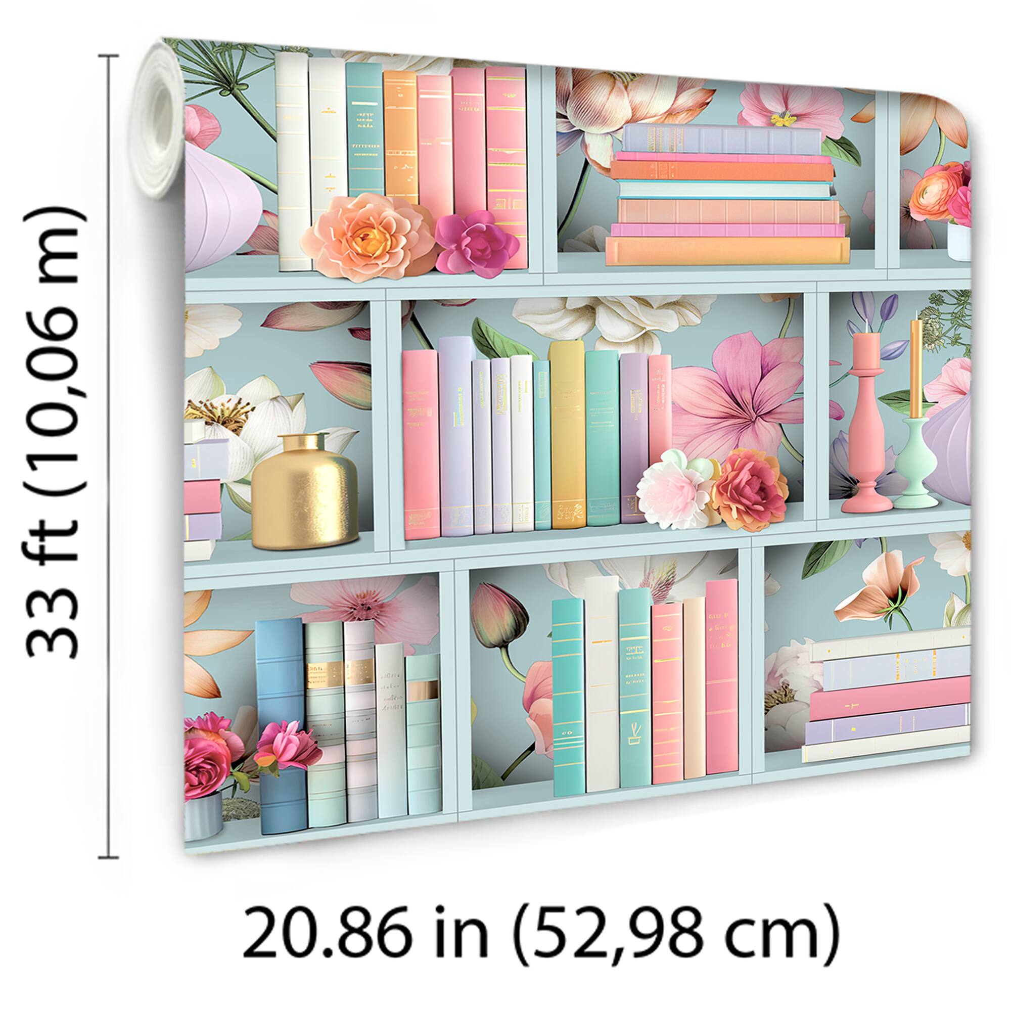 Designs Direct Blossom Shelves Wallpaper